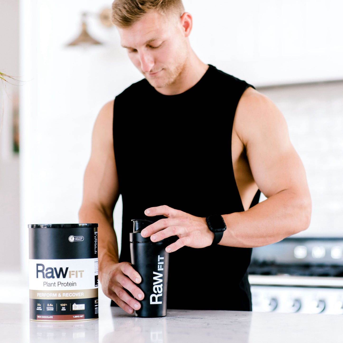 RawFIT Perform & Recover Protein - Chocolate