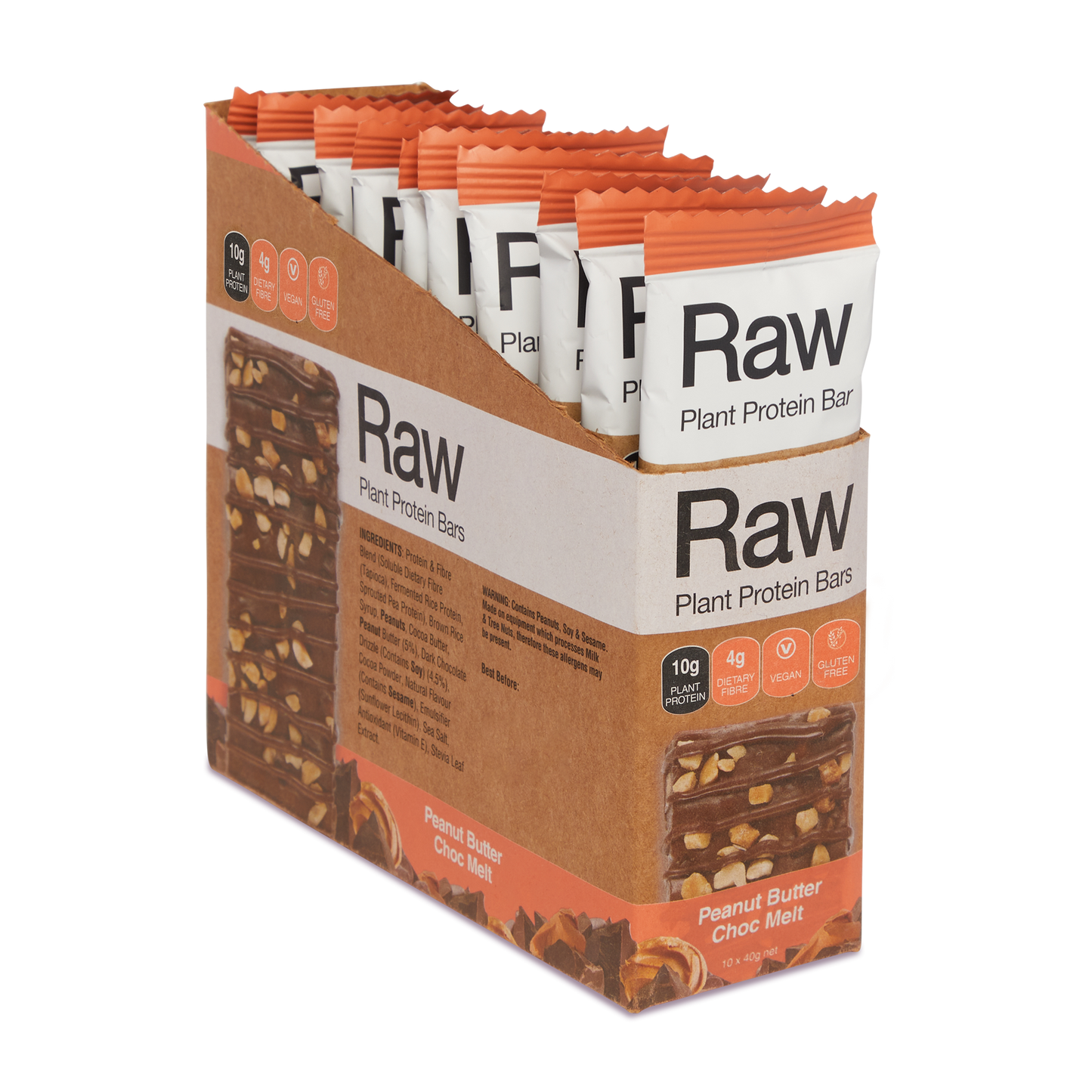 Raw Protein Bar - Peanut Butter Choc